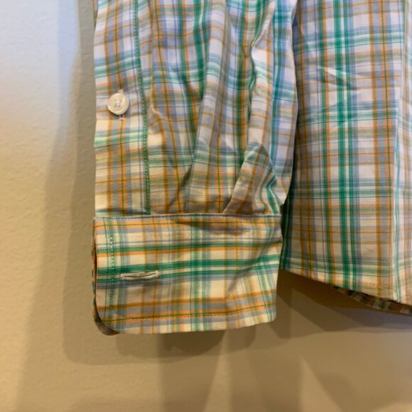 Men’s Club Room Tech Woven Button Down Shirt NWT Size M - B - Picture 4 of 6